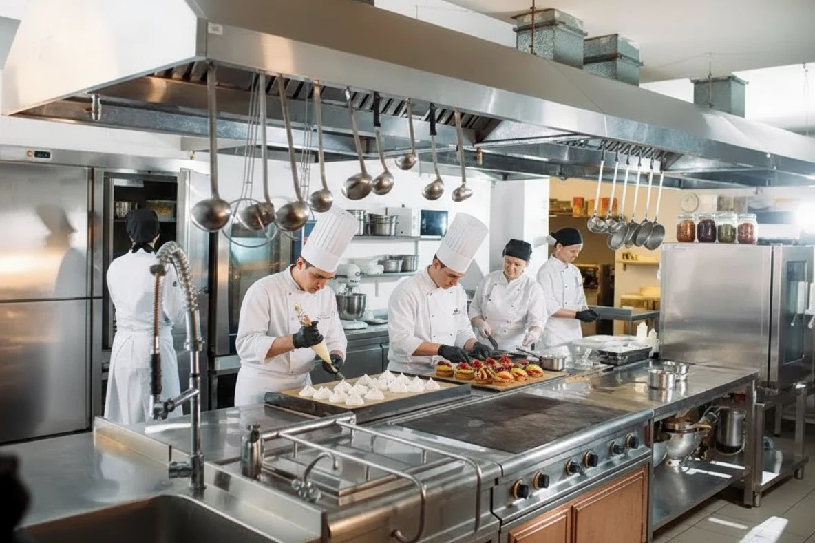 <p style="text-align:center;"><strong>Schnellcheck</strong><br><strong>Gastroküche</strong></p>