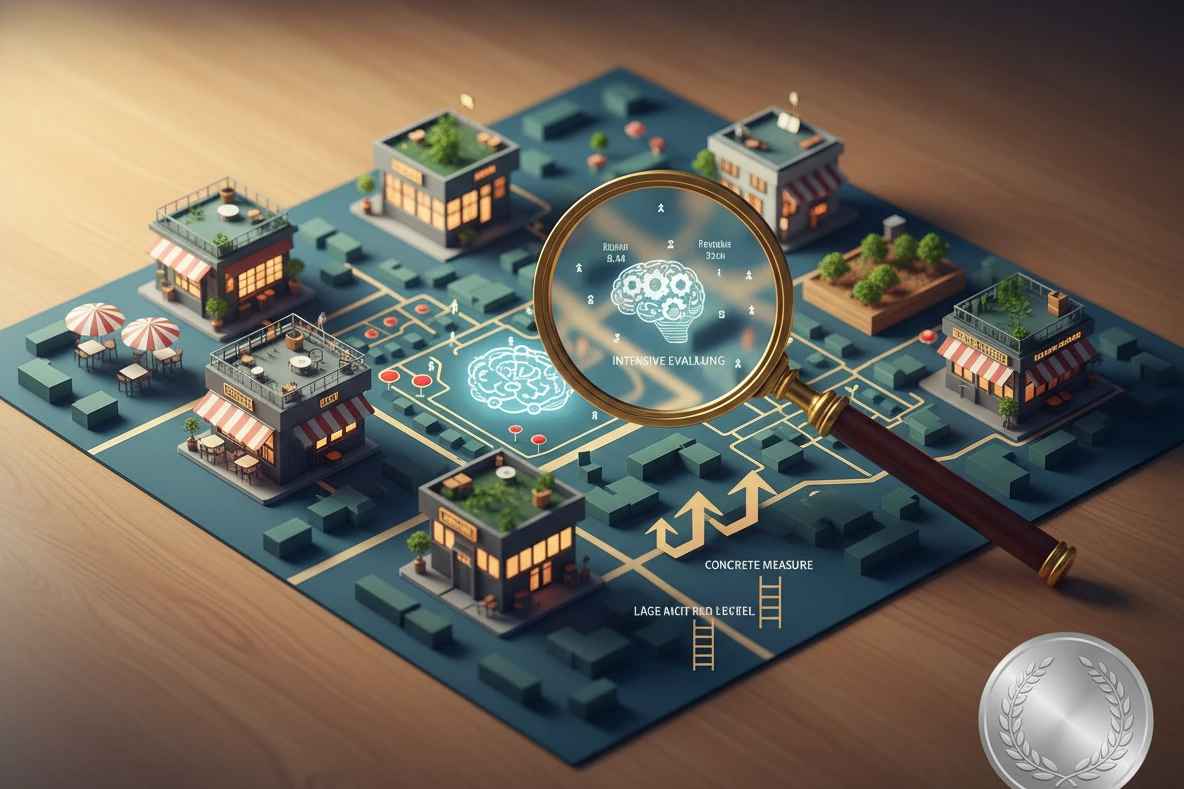 <p style="text-align:center;"><strong>Location Check</strong><br><strong>für Gastro</strong></p>